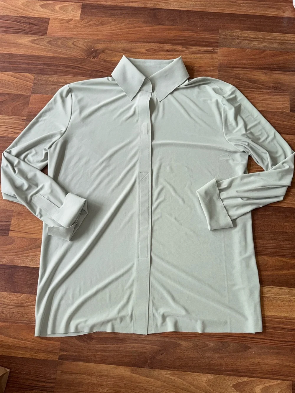 REVOLVE Norma Kamali 1986 Shirt XS | RARE COLOR!!! - Picture 4 of 8